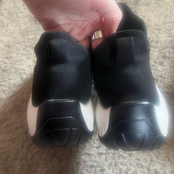 Women's Black Blaze Stretch Knit Sneakers - Picture 5 of 7